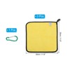 Unique Bargains Plush Microfiber Thickened Double Layer Fishing Cleaning Towel 3 Pcs - 2 of 4