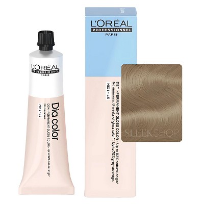 L'Oreal Professionnel DIA COLOR Alkaline Demi-Permanent Gloss Hair Color Dye (formerly Loreal Dia Richesse Haircolor)