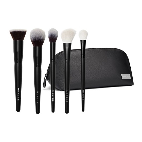 Morphe Rose Away 6-Piece Travel Brush Set