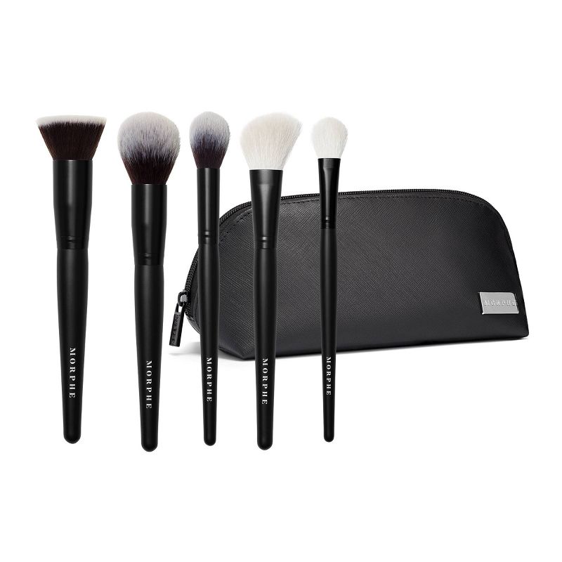 Morphe Face The Beat Face Brush Collection + Bag - 6pc - Ulta Beauty, 1 of 8