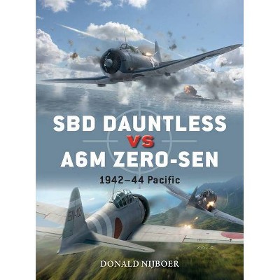 Sbd Dauntless Vs A6m Zero-Sen - (Duel) by  Donald Nijboer (Paperback)