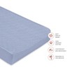 Babyletto Dewdrop Quilted Muslin Changing Pad Cover - GOTS Certified Organic Cotton - 3 of 4