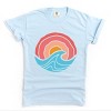 Simply Sage Market Ocean Circle Retro Garment Dyed Tee - 2 of 4