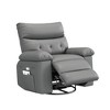 27" Oversized Extra Wide Recliner Chair - Faux PU Leather Large Manual Recliner for Adults, Exceptional Comfort Lazy Chair with 1.5X Sponge Filling - 2 of 4