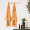 Unique Bargains Quick Drying Highly Absorbent Cotton Thick Bath Towels 28" x 56" 2 Pcs - 4 of 4