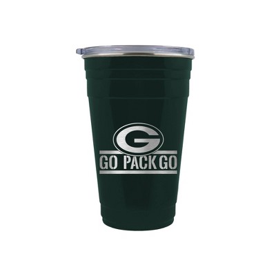 NEW!! NFL Green Bay Packers 18oz Draft Insulated Tumbler - Rally Cry