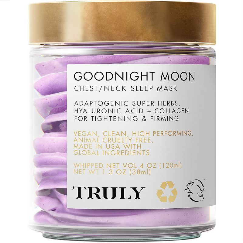 TRULY Goodnight Mood Chest/Neck Sleep Mask - 4oz - Ulta Beauty, 1 of 5