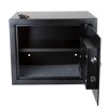 Electronic Personal Steel Combination Safe - Fleming Supply: Fire-Resistant Wall Safe, Dual Lock, Black, No Assembly Required - 3 of 4