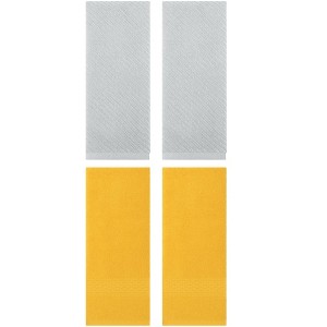 REGALWOVEN 4 Pcs Solid Textured Cotton Soft Absorbent Decorative Hand Towel - 1 of 4