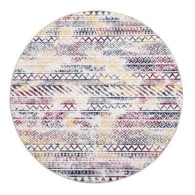 Washable Modern Geometric Printed Rug Non Slip Low Pile Rug Soft Throw Floor Cover Foldable Indoor Carpet for Living Room Bedroom Playroom