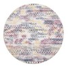 Washable Modern Geometric Printed Rug Non Slip Low Pile Rug Soft Throw Floor Cover Foldable Indoor Carpet for Living Room Bedroom Playroom - 4 of 4