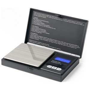 Garnen Jewelry Scale 500g/0.01g Precision Gram Scale Digital Weight Grams Ounces, Small Scale Portable Mini Pocket Scale for Coffee Spices Lab Kitchen - 1 of 4