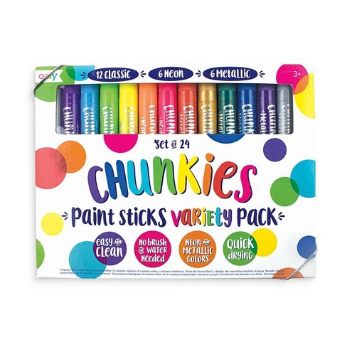 Chunkies Paint Sticks Variety Pack - Set Of 24 : Target