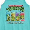 - Teenage Mutant Ninja Turtles - Select Your Turtle Video Game Graphic Sleeveless Aline Dress - 2 of 3
