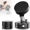 Vacuum Magnetic Phone Holder, Foldable & Portable Stand, Strong Suction Cup Mount for Car, Home, Office - 2 of 4