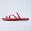 CUSHIONAIRE Resort Women’s Minimalist Strappy Sandals – Lightweight Summer Flat Sandals with Cushioned Footbed - 2 of 4