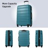 4 Piece Hardshell Checked Luggage and Carry On Set,Spinner Suitcases with TSA Lock,Travel Bag,Packing Cubes,Luggage Tags (16"/20"/24"/28")-Cuddlewood - 2 of 4