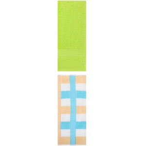 REGALWOVEN Cotton Absorbent Soft Decorative Hand Towels 13" x 30"/13" x 29" 2 Pcs - 1 of 4
