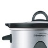 Brentwood 1.5 Quart Slow Cooker in Stainless Steel with 3 Settings - 2 of 4