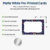Avery Postcards, 4" x 6", Silver-Navy, Matte, 20ct - 2 of 4