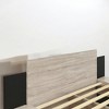 Mshliw Wooden Floating Platform Bed with LED Lights and Built-in Nightstands - Modern Design, Sturdy Frame - 4 of 4