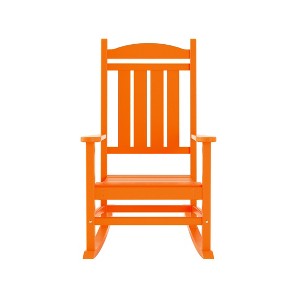 WestinTrends All-Weather Outdoor Patio Poly Classic Porch Rocking Chair - 1 of 3