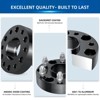 Wheel Spacers Compatible with 2012-2018 Ram 1500, 1.5" Wheel Spacers, Black - 2 of 4