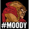 Men's Beauty and the Beast #Moody Distressed T-Shirt - image 2 of 3