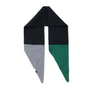 ERKHES CASHMERE 100% MUFFLER POINT (3 colors) - 1 of 4