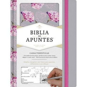 Rvr 1960 Biblia de Apuntes, Gris Y Floreado Tela Impresa - by  B&h Español Editorial (Hardcover) - 1 of 1