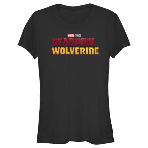 Junior's Marvel: Deadpool & Wolverine Movie Logo T-Shirt - image 1 of 4