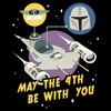 Women's Star Wars: The Mandalorian May the Fourth Mando and Grogu T-Shirt - image 2 of 4