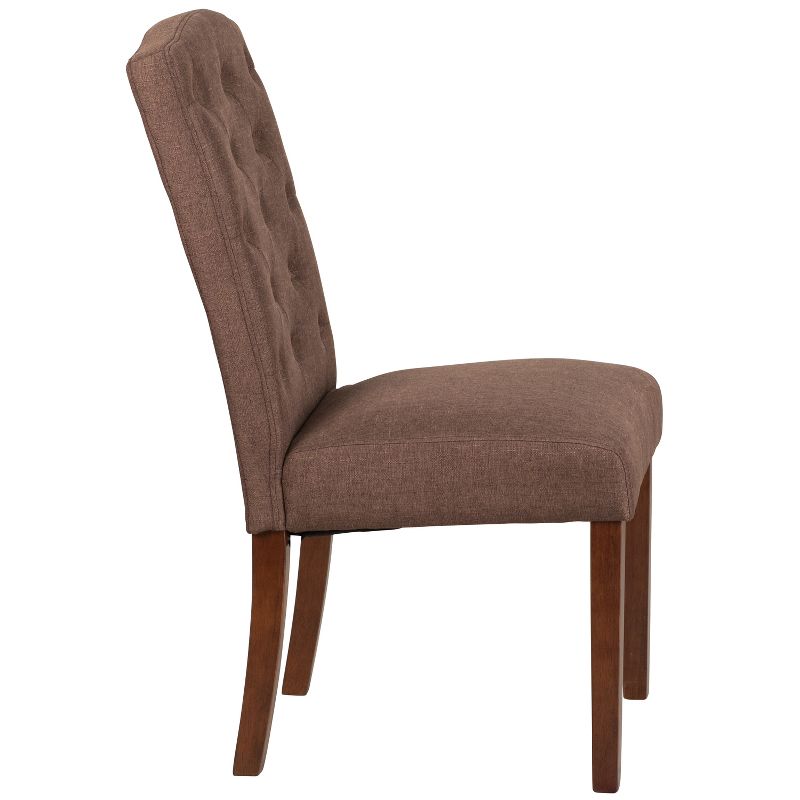 Flash Furniture HERCULES Grove Park Series Diamond Patterned Button Tufted Parsons Chair, 4 of 6