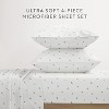 Bows and Flowers Patterned 4PC Bed Sheet Set - Becky Cameron - 3 of 4