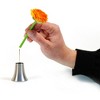 XXD Stainless Steel 2-in-1 Vase & Candle Holder with Pin, Silver (Pack of 1) - 4 of 4
