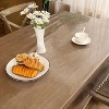 Attop Clear Vinyl Tablecloth Protector Waterproof/Oil-Proof Plastic Square Transparent Sheet Table Cover (54X84 Inch) - 3 of 4
