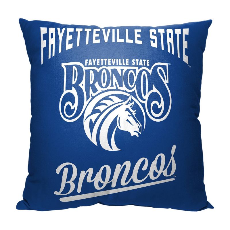 18&#34; x 18&#34; NCAA Fayetteville State Broncos Alumni Pillow, 1 of 4