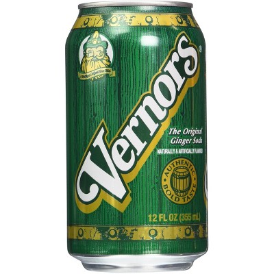 Vernors Gingerale Soda, 12 Oz Can (Pack of 12)