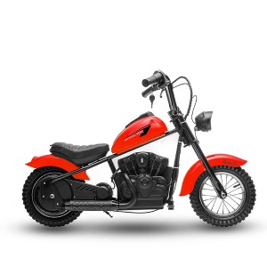 Jojoka 24V Electric Dirt Bike for Kids & Teens, 250W Motor, Two-Speed Motorcycle, Leather Seat - 1 of 4
