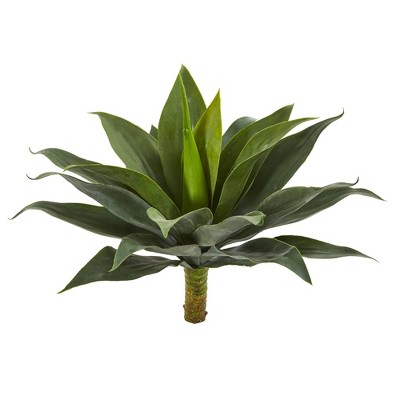 Nearly Natural 19-in Large Agave Artificial Plant (set Of 2) : Target