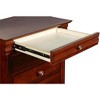 New Classic Furniture,Versailles Solid Wood Engineered Wood Nightstand in Cherry - 4 of 4