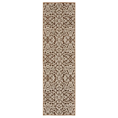 Oriental Weavers Intrigue INT02 Rust/ Beige Indoor Area Rug - 2'3" x 7'6"