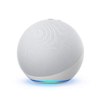 Echo Pop (1st Gen, 2023 Release) Full Sound Compact Smart Speaker  With Alexa - Glacier White : Target