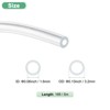 Unique Bargains Clear Plastic Tube PVC Flexible Low Pressure Industrial Tubing 1 Pc - 3 of 4