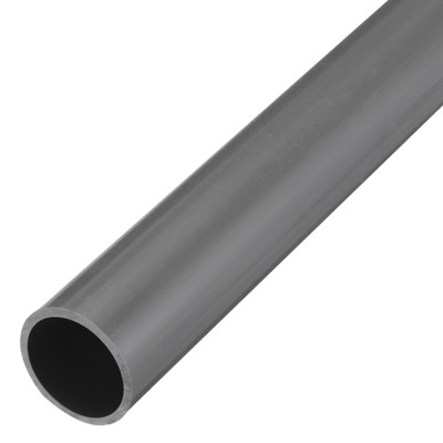 Unique Bargains High Impact Water Plumb Cable Sleeve PVC Rigid Round Pipes 20" Length