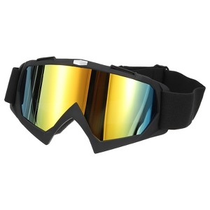 Unique Bargains Windproof Mountaineering Sky Diving Skiing Dirt Bike Motorcycle Goggle - 1 of 4
