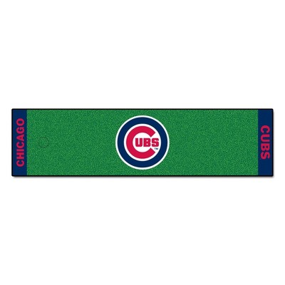 MLB Chicago Cubs 1.5'x6' Putting Mat - Green