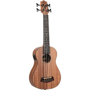 Kala Pacific Walnut Acoustic-Electric U-Bass Natural - 1 of 4
