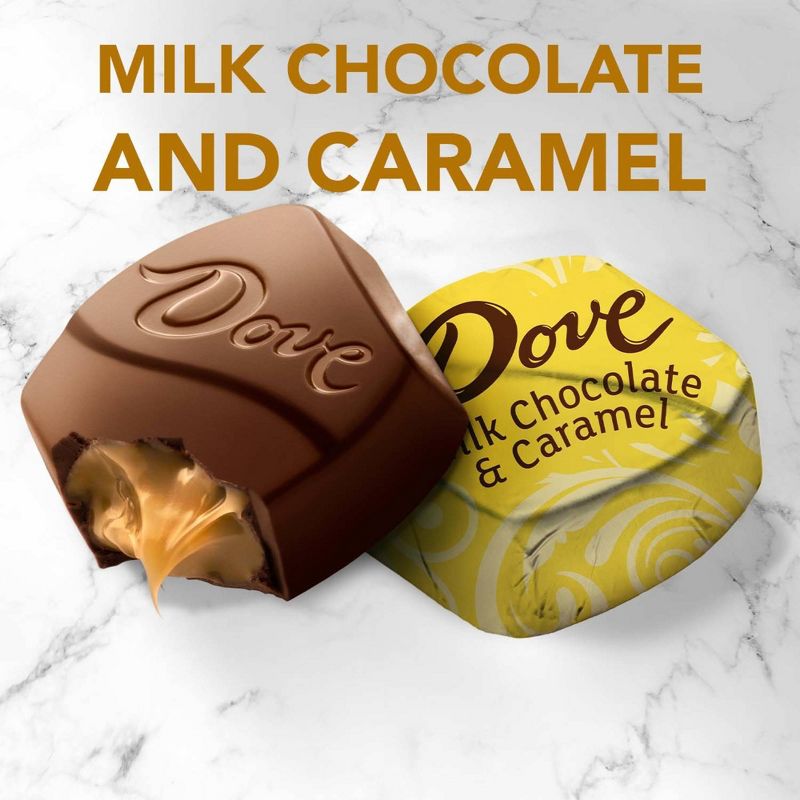 Dove Promises Milk Chocolate &#38; Caramel Candies - 7.61oz, 3 of 10