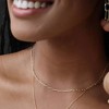 Olivia Oval Chain Necklace in Gold, Rose Gold, Silver - Honeycat - 2 of 4